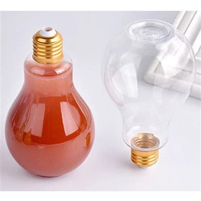 Plastmasas spuldzes pudele